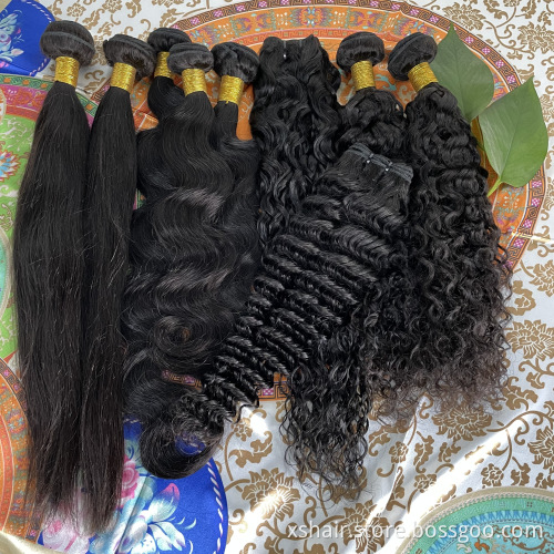 Own Factory Outlets Silky Straight 100% Virgin Hair Human Hair Bundles Wholesale Human Hair Weaves For Black Women